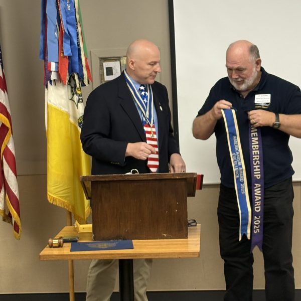 May 2026 - J. Messersmith receives 2025 chapter streamer awards