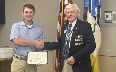 September 2025 - New Members J. Sutton and B. Dannewitz Inducted