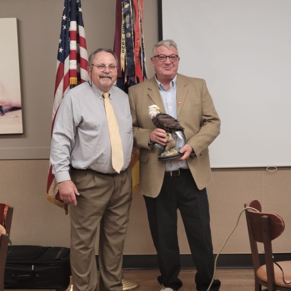 February 2026 - Marc Pottieger Receives Award for Support of Scouting